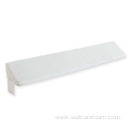 Memory foam adjustable bed rail